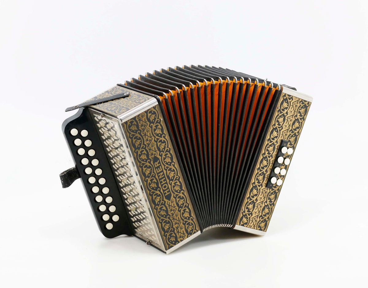 Hohner Pokerwork 2 Row Diatonic G/C (21/8) – Petosa Accordions