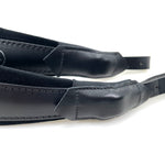 Black Leather/Nylon Strap Buckle Covers