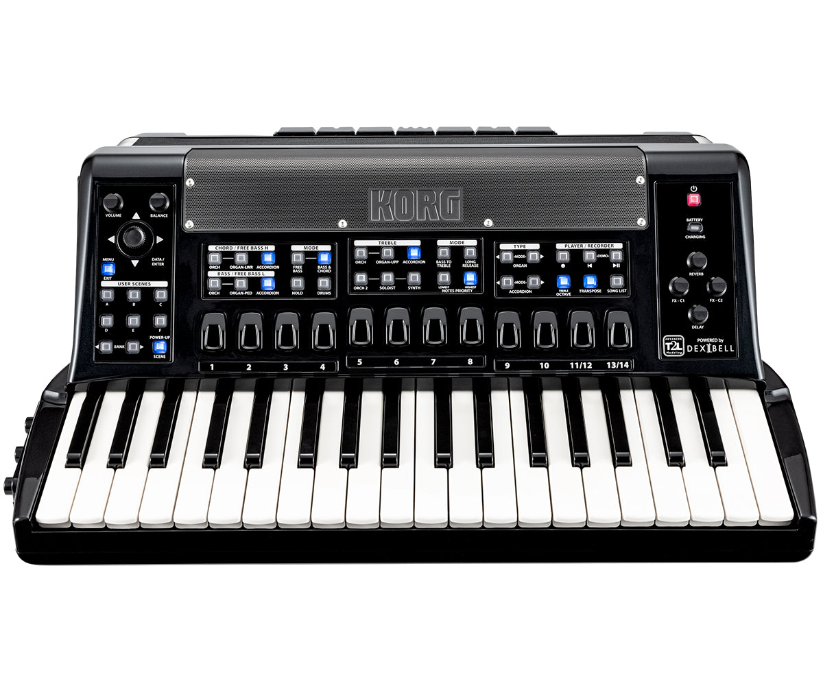 Korg Fisa Suprema Compact (37/120 Piano Keyboard) – Petosa Accordions
