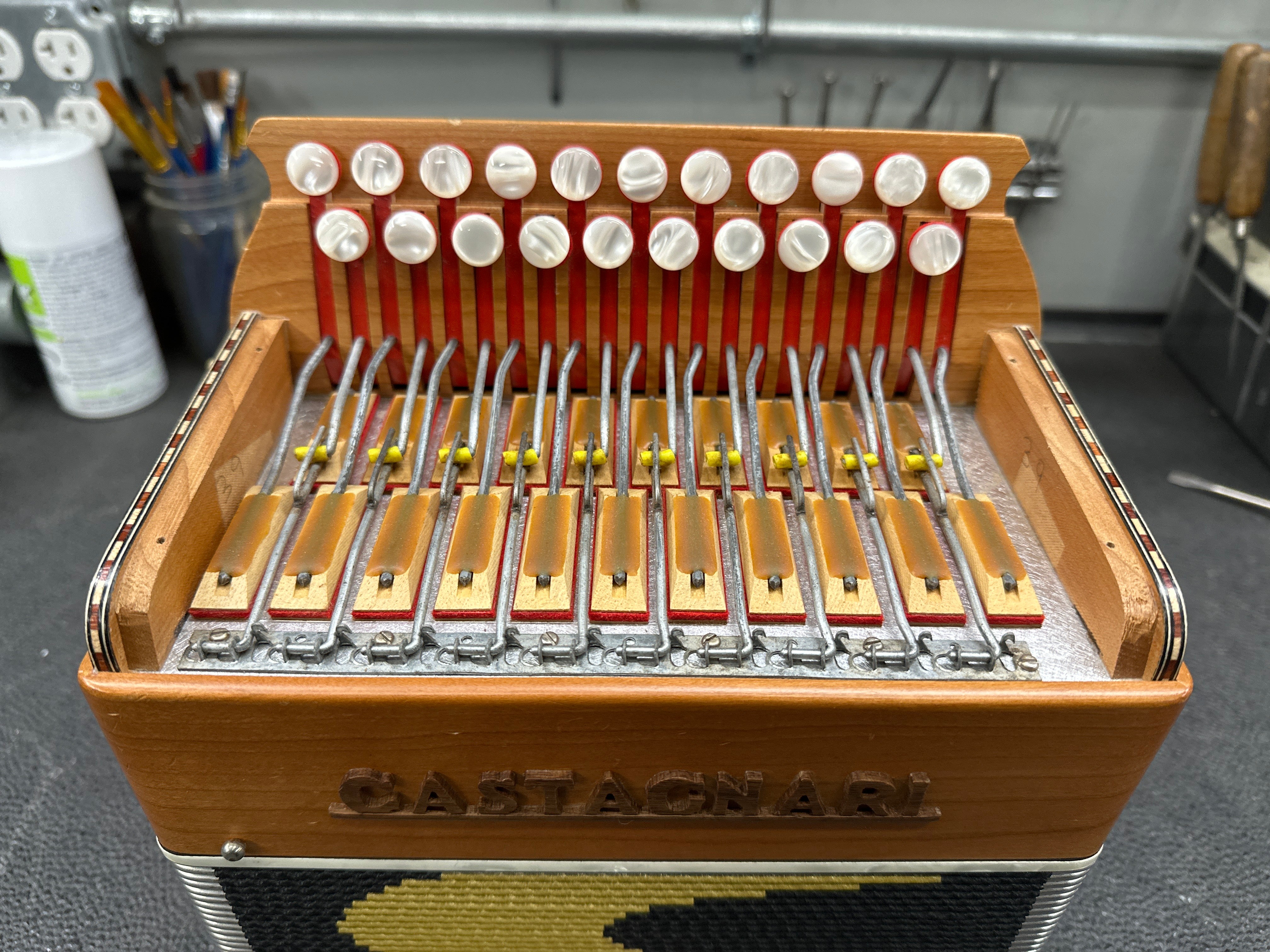 Castagnari 'Studio' 2 Row Diatonic (B/C MM)