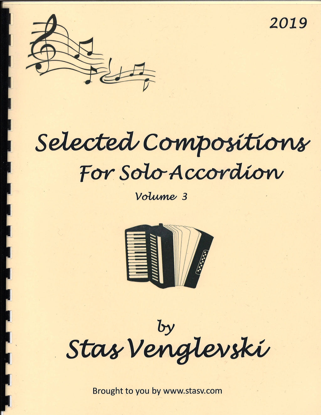 Selected Composition for Solo Accordion Volume 3