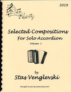 Composición seleccionada para Solo Accordion Volume 3