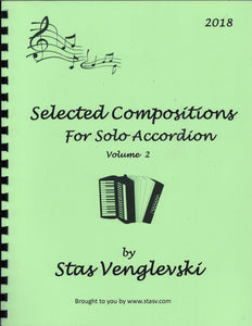 Composiciones seleccionadas para Solo Accordion Volume 2