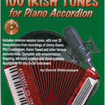 100 melodías irlandesas para acordeón de piano con CD