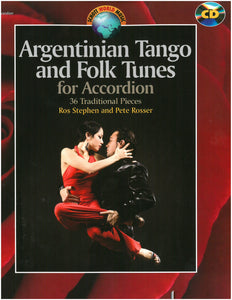 Melodías folclóricas y de tango argentino con CD