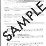 Libro de escala de acordeón maestro de Mel Bay con estudios de escala de jazz